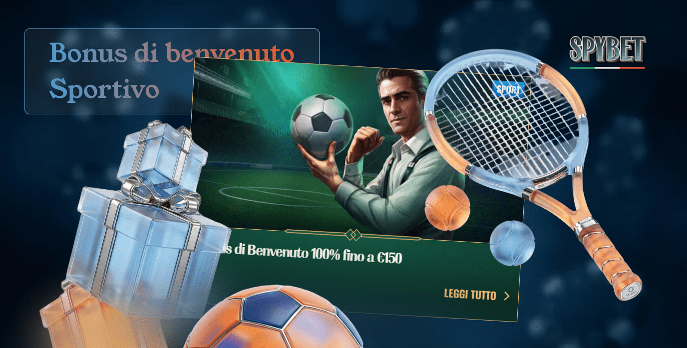 Spybet Casino offre un bonus di benvenuto per le scommesse sportive