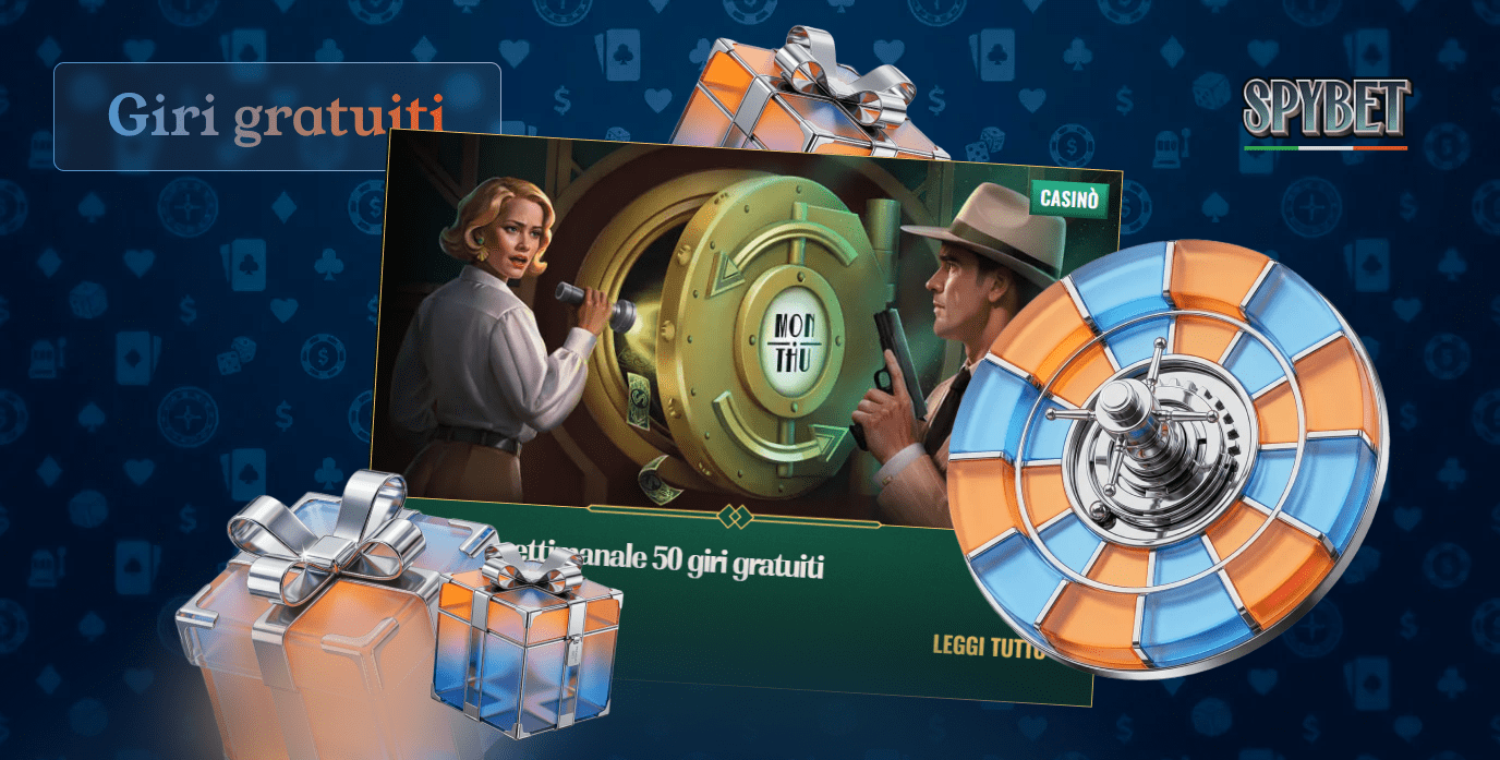 Spybet Casino offre giri gratuiti