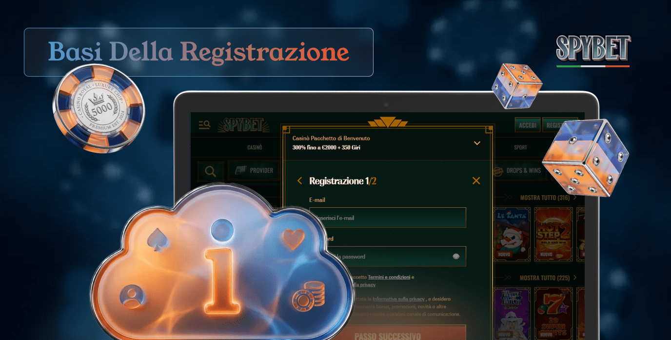 La registrazione Spybet ha i suoi requisiti