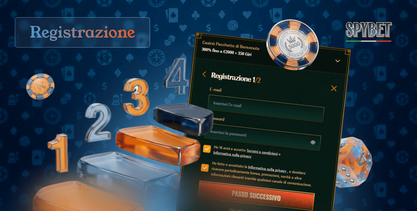 Il casinò online Spybet offre una registrazione rapida